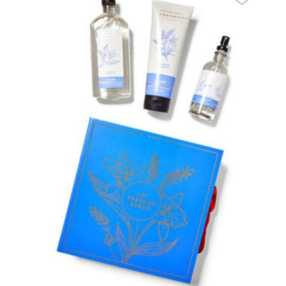 LAVENDER VANILLA BODY WASH, BODY CREAM OIL MIST BAY & BODY AROMATHERAPY GIFT BOX - Picture 3 of 3